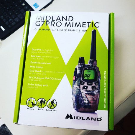 Ricetrasmittente Midland G7 Pro Mimetic 