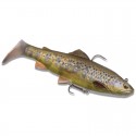 Artificiale Savage Gear Trout Rattle 4D Brown Trout 